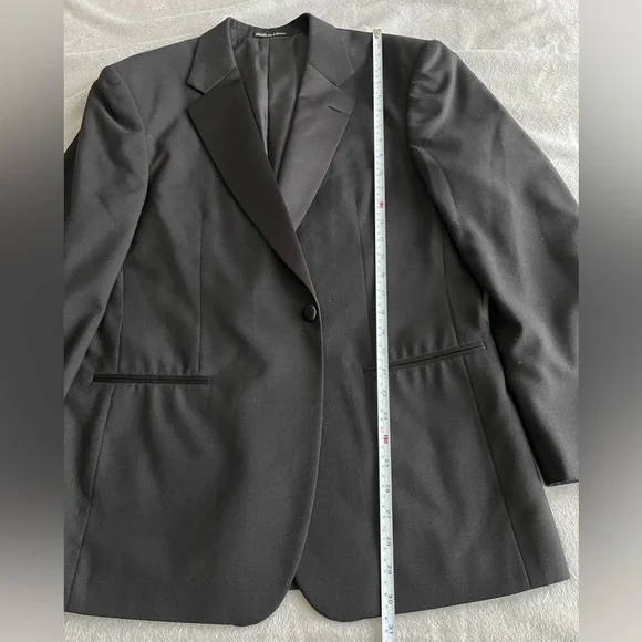 Neil Allyn Black Tuxedo Blazer Jacket Size 40R